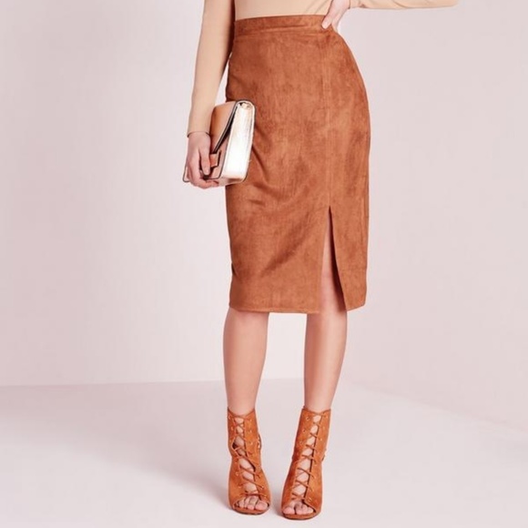 suede midi skirt uk